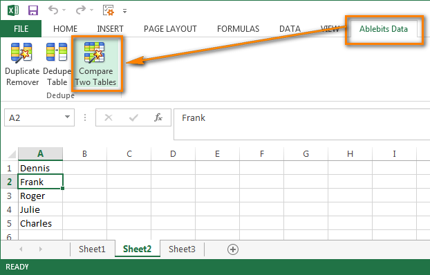 Compare Two Columns In Excel For Duplicates Mac